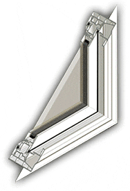 Picture window frame
